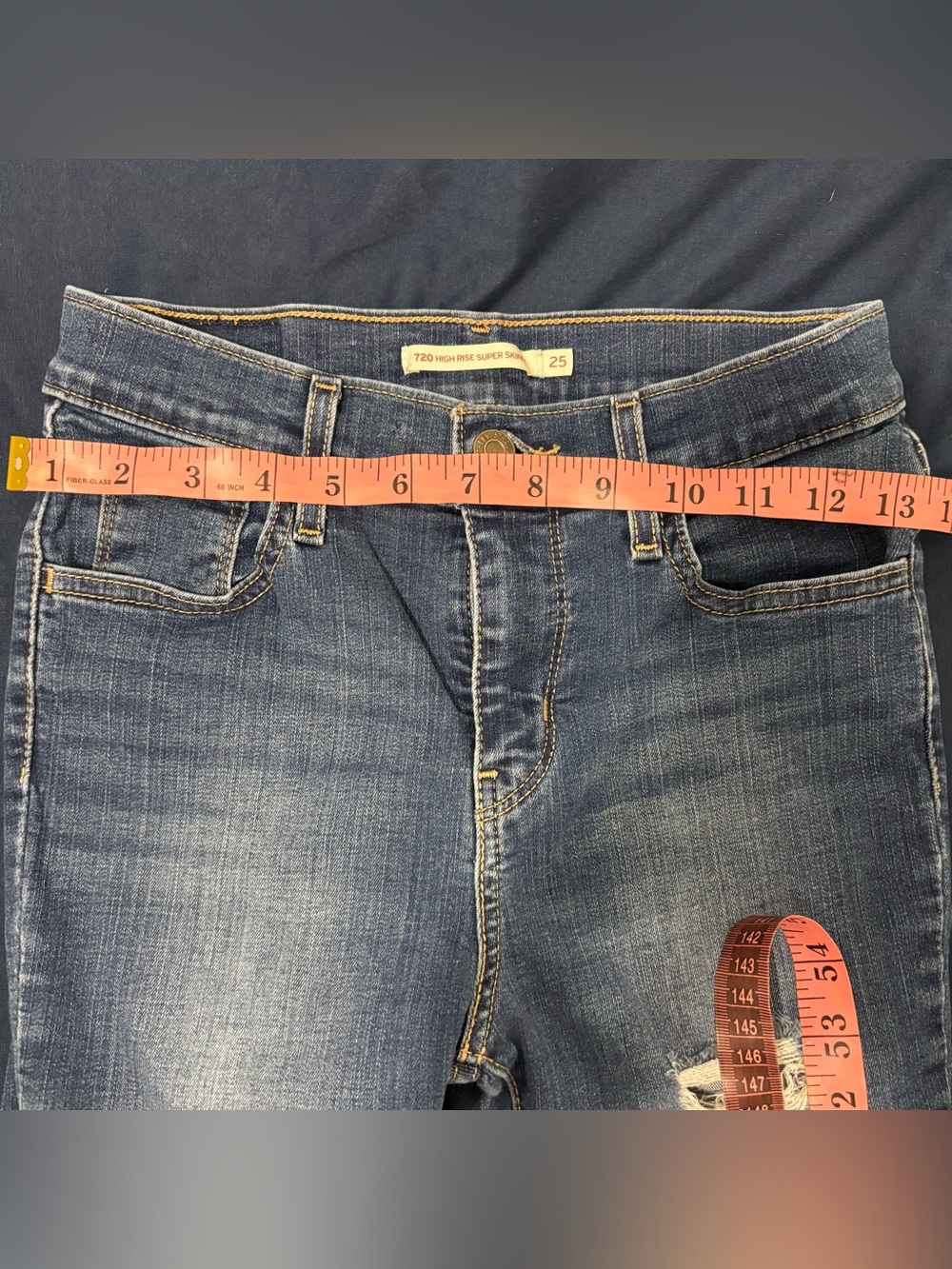 High-Rise distressed Skinny Jeans Levi’s